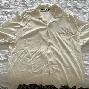 Playboy Studio Ivory Button-Up Shirt